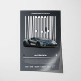 Lamborghini Autentica Poster