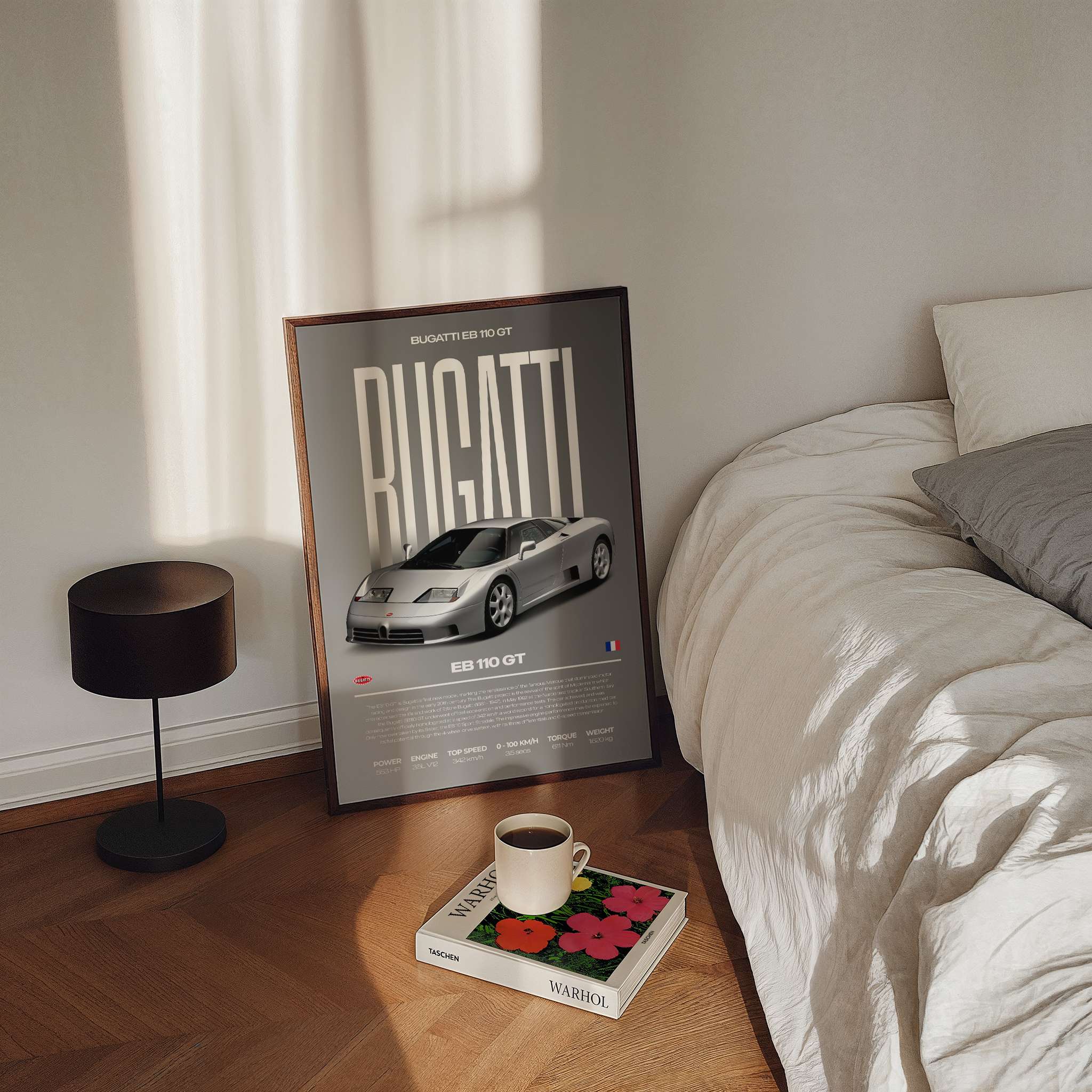 Bugatti EB 110 GT Poster