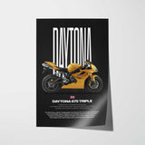 2006 Daytona 675 Triple Motorcycle Poster