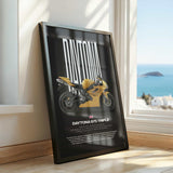 2006 Daytona 675 Triple Motorcycle Poster