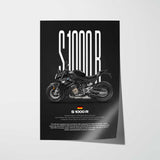 2020-2024 S1000R Motorcycle Poster