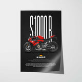 2020-2024 S1000R Motorcycle Poster