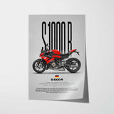 2020-2024 S1000R Motorcycle Poster