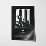 2022-2025 XSR900 Motorcycle Poster