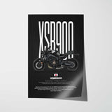 2022-2025 XSR900 Motorcycle Poster