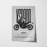 2022-2025 XSR900 Motorcycle Poster