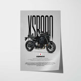 2022-2025 XSR900 Motorcycle Poster