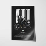 2022-2025 XSR900 Motorcycle Poster