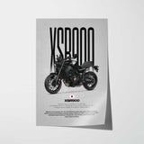 2022-2025 XSR900 Motorcycle Poster