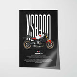 2022-2025 XSR900 Motorcycle Poster