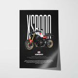 2022-2025 XSR900 Motorcycle Poster
