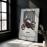 2022-2025 XSR900 Motorcycle Poster