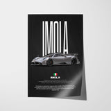 Imola Car Poster