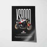 2022-2025 XSR900 Motorcycle Poster