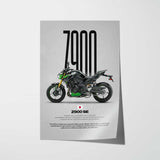 2024 Z900SE Motorcycle Poster