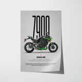 2024 Z900SE Motorcycle Poster