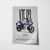 2025-Present YZF-R3 Motorcycle Poster
