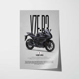 2025-Present YZF-R3 Motorcycle Poster