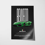 Revuelto Car Poster