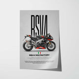2020 RSV4 1100 Factory Motorcycle Poster
