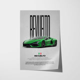 Revuelto Car Poster