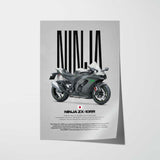 2025 Ninja ZX-10RR Motorcycle Poster