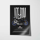 2025 YZF-R1M Motorcycle Poster