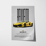 Revuelto Car Poster