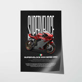 Superveloce 1000 Serie Oro Motorcycle Poster