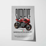 Superveloce 1000 Serie Oro Motorcycle Poster