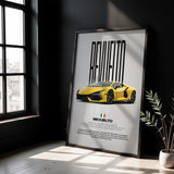 Revuelto Car Poster
