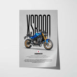 2022 XSR900 Motorcycle Poster