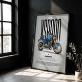 2022 XSR900 Motorcycle Poster