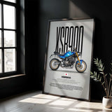 2022 XSR900 Motorcycle Poster