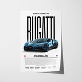 Bugatti Tourbillon Poster