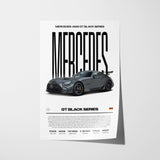 Mercedes-AMG GT Black Series Poster