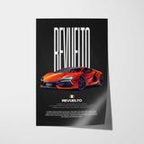 Revuelto Car Poster