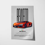 Revuelto Car Poster