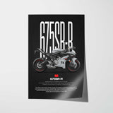 675 SR-R Motorcycle Poster