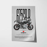 675 SR-R Motorcycle Poster