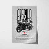 675 SR-R Motorcycle Poster