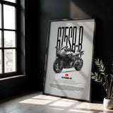 675 SR-R Motorcycle Poster