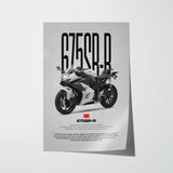 675 SR-R Motorcycle Poster