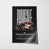 1299 Panigale S Anniversario Motorcycle Poster