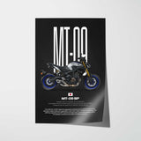 2018 MT-09 SP Motorcycle Poster