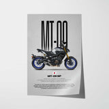 2018 MT-09 SP Motorcycle Poster