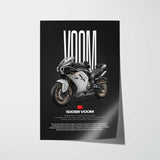 500SR VOOM Motorcycle Poster