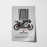 500SR VOOM Motorcycle Poster