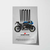 500SR VOOM Motorcycle Poster