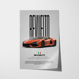 Revuelto Car Poster